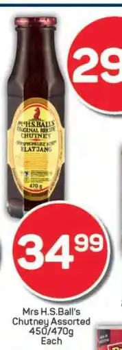 Pick n Pay Mrs H.S.Ball's Chutney Assorted offer