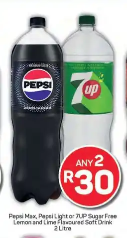 Pick n Pay Pepsi Max, Pepsi Light or 7UP Sugar Free offer