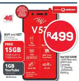Pick n Pay Itel V53 32GB offer
