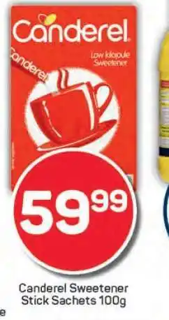 Pick n Pay Canderel Sweetener Stick Sachets 100g offer