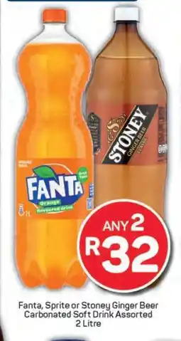 Pick n Pay Fanta, Sprite or Stoney Ginger Beer offer