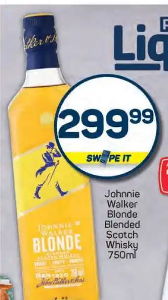 Pick n Pay Johnnie Walker Blonde Blended Scotch Whisky 750ml offer
