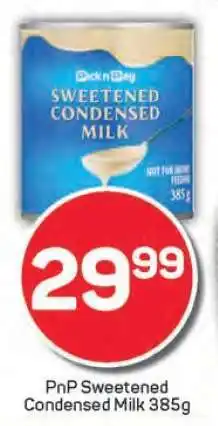 Pick n Pay PnP Sweetened Condensed Milk 385g offer