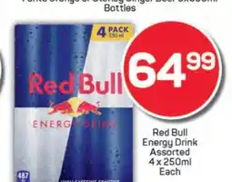 Pick n Pay RED BULL Energy Drink Assorted offer
