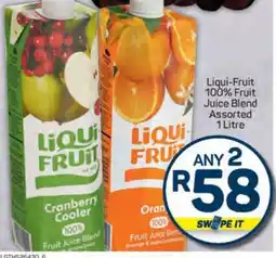 Pick n Pay LIQUI-FRUIT 100% Fruit Juice Blend Assorted offer
