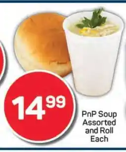 Pick n Pay PnP Soup Assorted and Roll Each offer