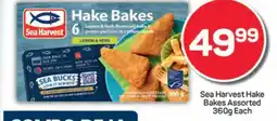 Pick n Pay Sea Harvest Hake Bakes Assorted 360g offer