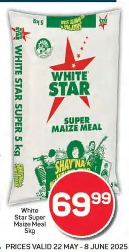 Pick n Pay White Star Super Maize Meal 5kg offer