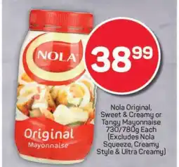 Pick n Pay Nola Mayonnaise offer