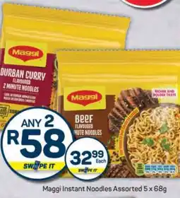 Pick n Pay Maggi Instant Noodles Assorted 5 x 68g offer