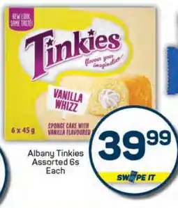 Pick n Pay Albany Tinkies Assorted 6s offer