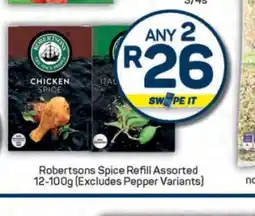 Pick n Pay Robertsons Spice Refill Assorted offer