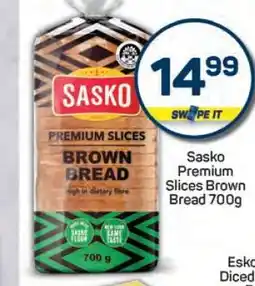 Pick n Pay Sasko Premium Slices Brown Bread 700g offer