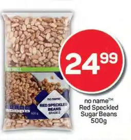 Pick n Pay no name Red Speckled Sugar Beans 500g offer