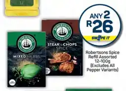 Pick n Pay Robertsons Spice Refill Assorted offer