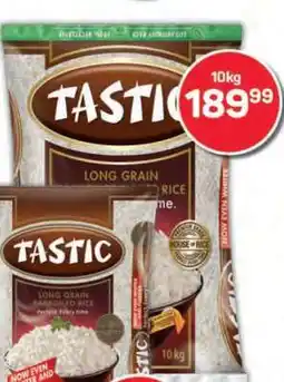 Pick n Pay Tastic Long Grain Parboiled Rice offer