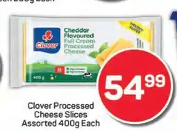 Pick n Pay Clover Processed Cheese Slices Assorted 400g offer