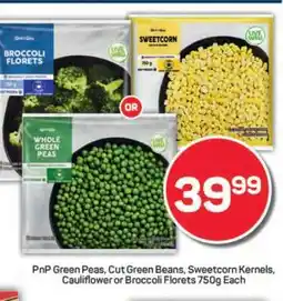 Pick n Pay PnP Frozen Vegetables offer