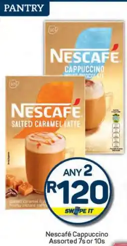 Pick n Pay Nescafé Cappuccino Assorted 7s or 10s offer
