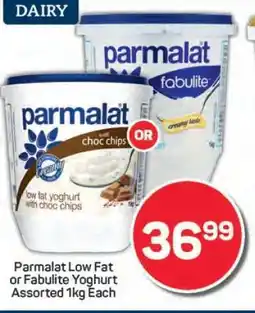 Pick n Pay Parmalat Low Fat or Fabulite Yoghurt Assorted 1kg Each offer