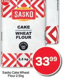 Pick n Pay Sasko Cake Wheat Flour 2.5kg offer