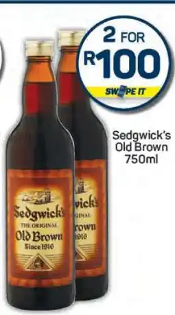 Pick n Pay Sedgwick's Old Brown 750ml offer