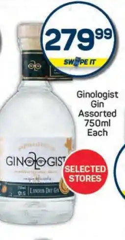 Pick n Pay Ginologist Gin Assorted 750ml offer