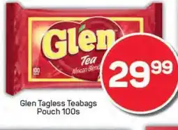 Pick n Pay Glen Tagless Teabags Pouch 100s offer