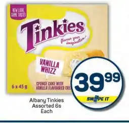 Pick n Pay Albany Tinkies Assorted 6s offer