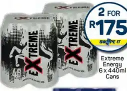 Pick n Pay Extreme Energy 6 x 440ml Cans offer