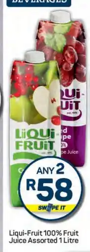 Pick n Pay Liqui-Fruit 100% Fruit Juice Assorted 1 Litre offer