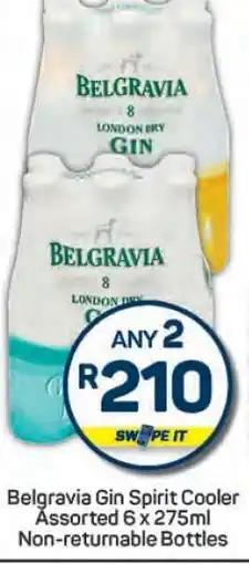 Pick n Pay Belgravia Gin Spirit Cooler offer