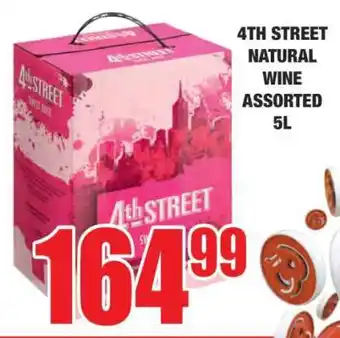 Boxer 4TH STREET Natural Wine Assorted 5L offer