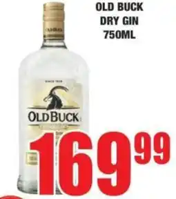 Boxer Old Buck Dry Gin offer