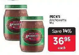 PECK'S Anchovette