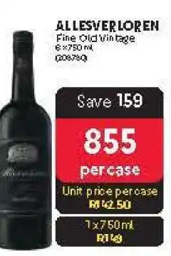 Makro ALLESVERLOREN Fine Old Vintage offer