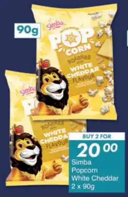 President Hyper Simba Popcorn White Cheddar offer
