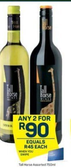 Pick n Pay Tall Horse Assorted 750ml offer