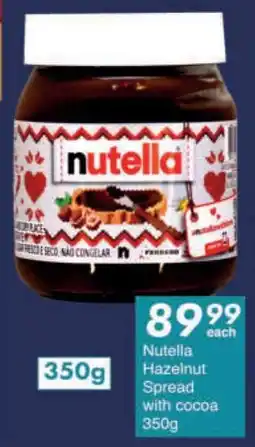 President Hyper Nutella Hazelnut Spread with cocoa offer