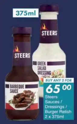 President Hyper Steers Sauces/ Dressings/ Burger Relish offer