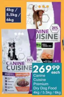President Hyper Canine Cuisine Premium Dry Dog Food offer