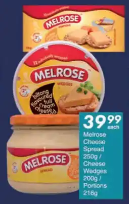 President Hyper Melrose Cheese Spread/ Cheese Wedges/ Portions offer