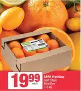Spar Spar Freshline Soft Citrus Mini Box-1.2kg offer