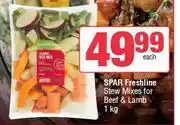 Spar Spar Freshline Stew Mixes For Beef & Lamb-1kg offer