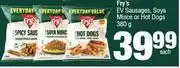 Spar Fry's EV Sausages, Soya Mince Or Hot Dogs-380g Each offer