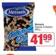 Spar Messaris Peanuts & Raisins-450g Each offer