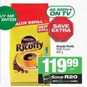 Spar Nescafe Ricoffy Refill Pouch-800g offer