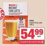 Spar Spar Instant Chai Latte-180g Each offer