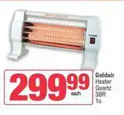 Spar Goldair Heater Quartz 3BR-Each offer