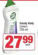Spar Handy Andy Cream-750ml offer